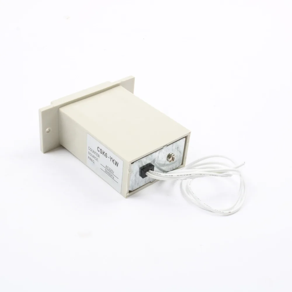 CSK6-NKW CSK6-YKW 6 digit Electromagnetic counter with manual lock reset button AC220V AC110V DC12v DC24v switch | Обустройство дома