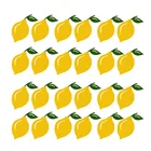 Наклейки с лимономDIY лимонные стаканы для вечевечерниенаклейки с лимоном с листьямилимонные сувениры на день рождениясъемные обоифрукты с лимоном для вечевечерние