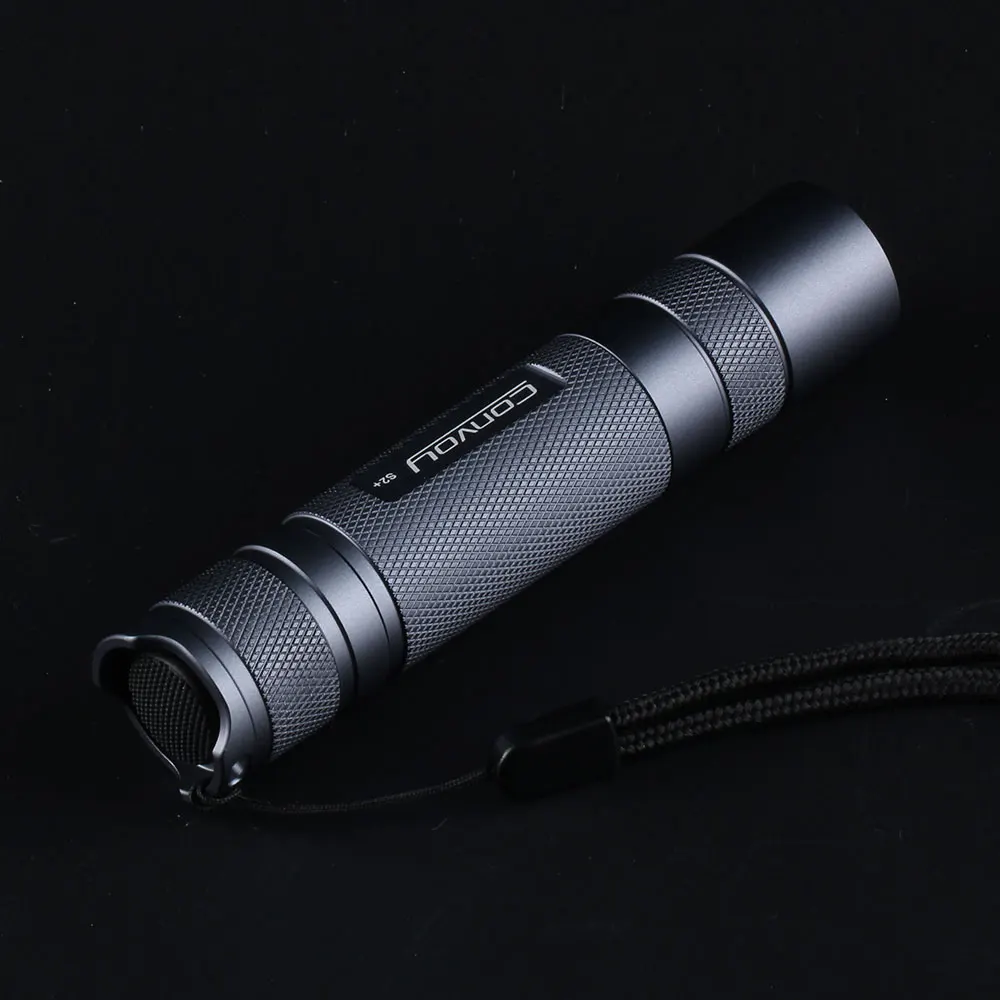 Фонарик Convoy S2 Plus Nichia 219C DTP медная пластина стеклянная линза с Ar покрытием