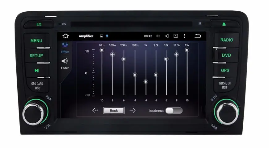 Android 8 0 7 1 6 Автомобильный dvd-плеер для Audi A3 2002-2011 GPS навигационная Радио система 4G