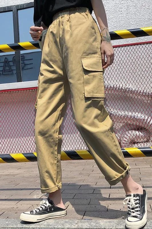 Женские Свободные Комбинезоны с высокой талией | Женская одежда