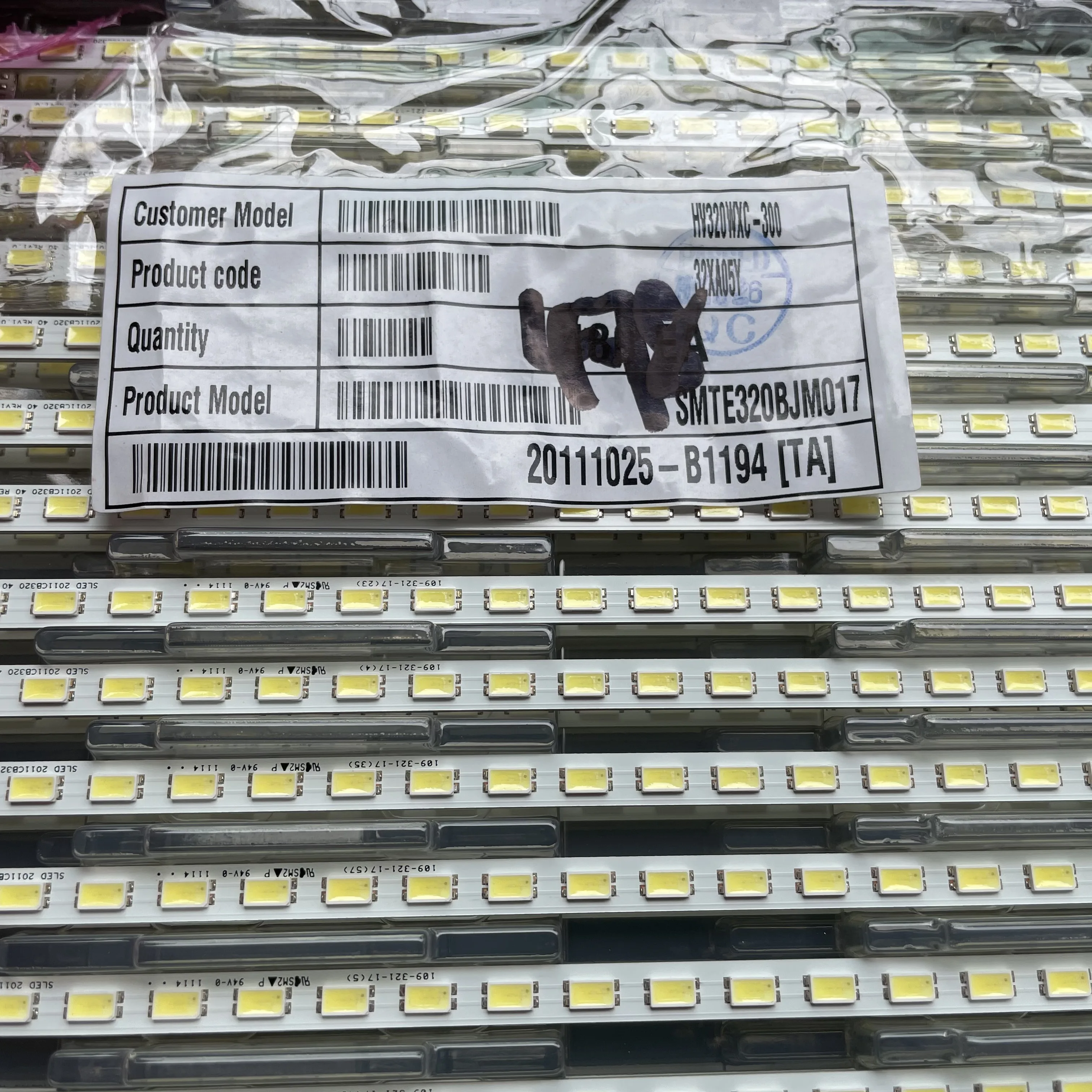 Светодиодная лента для подсветки 40 светодиодный 2 шт. панель 32 дюйма HV320WXC 2011CB320