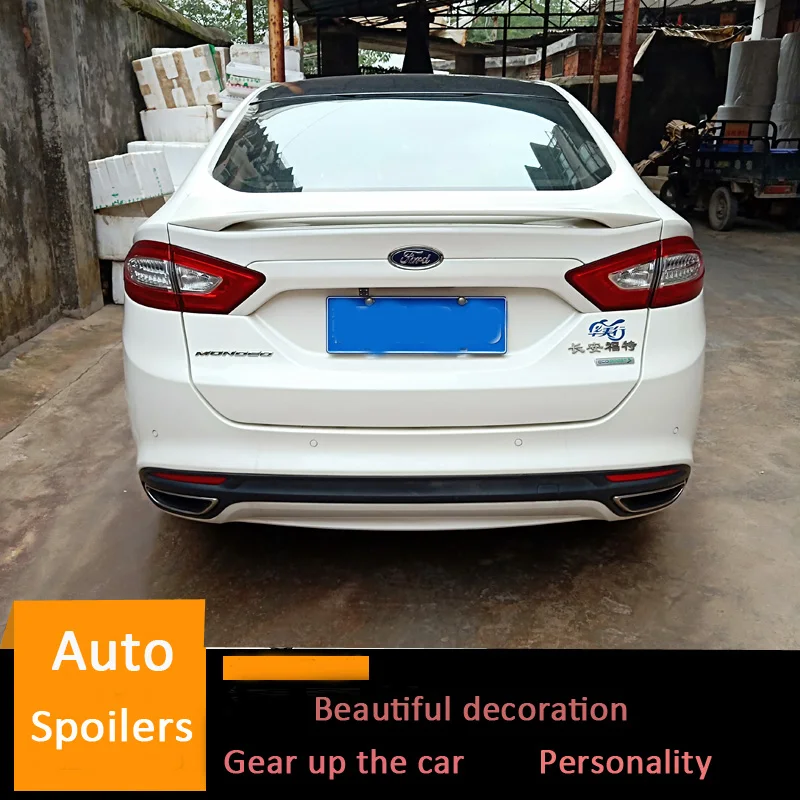 Спойлер заднего крыла для Ford Mondeo 2013 2017 высококачественный спойлер из АБС