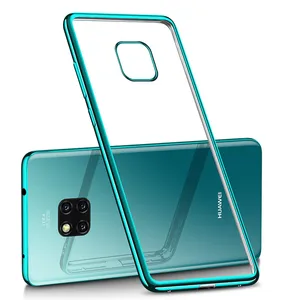 Чехол для Huawei Mate 20 Pro, роскошный чехол с лазерным покрытием, задняя панель из ТПУ для Huawei Mate 20, мягкий прозрачный силиконовый ударопрочный чехол