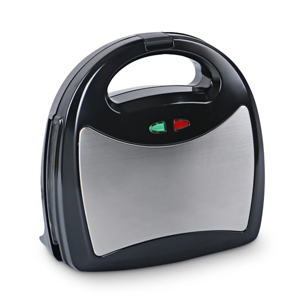 Электрическая мини машина для приготовления сэндвичей антипригарная