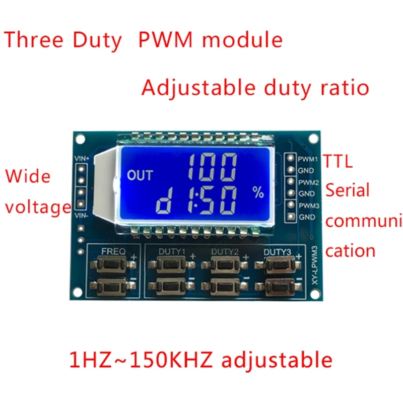 2021 Новый генератор сигналов PWM частота импульса рабочий цикл регулируемый модуль