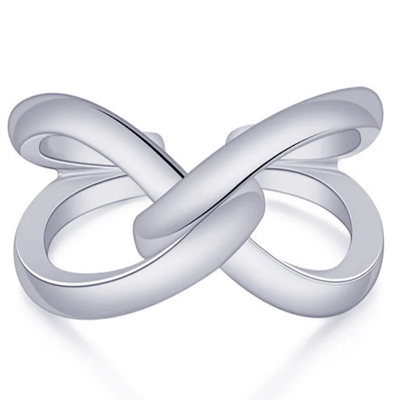 RW9016 Moon Star Finger Ring Infinite Adjustable Gold Love Ring Stainless Steel Trendy Party Wedding Rings for Women Dropshipping - Цвет основного камня: RW9016