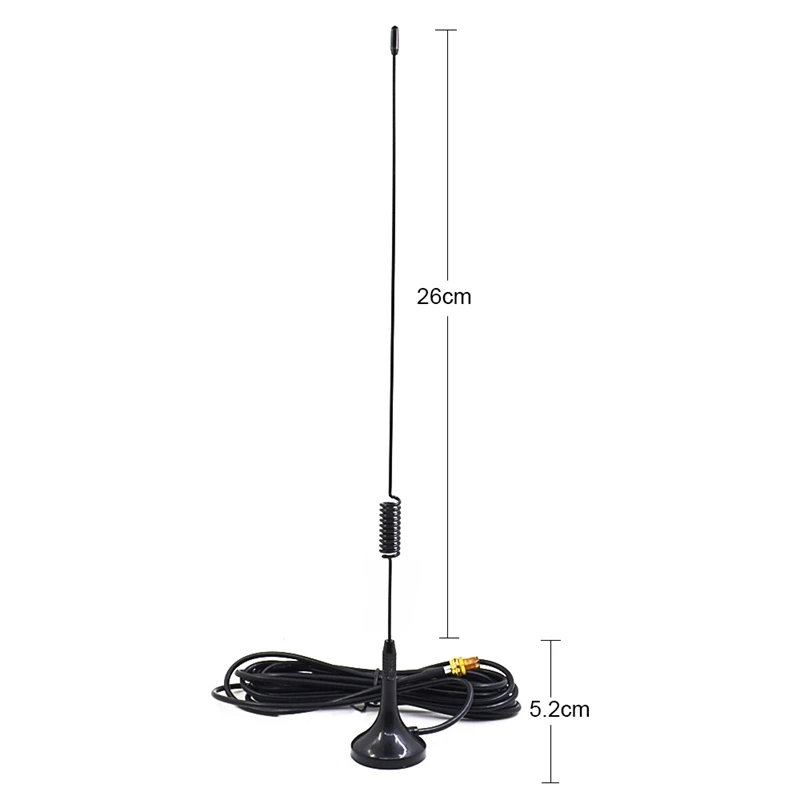 UT-106UV SMA-Автомобильное магнитное крепление двухдиапазонная антенна для Baofeng UV-5R