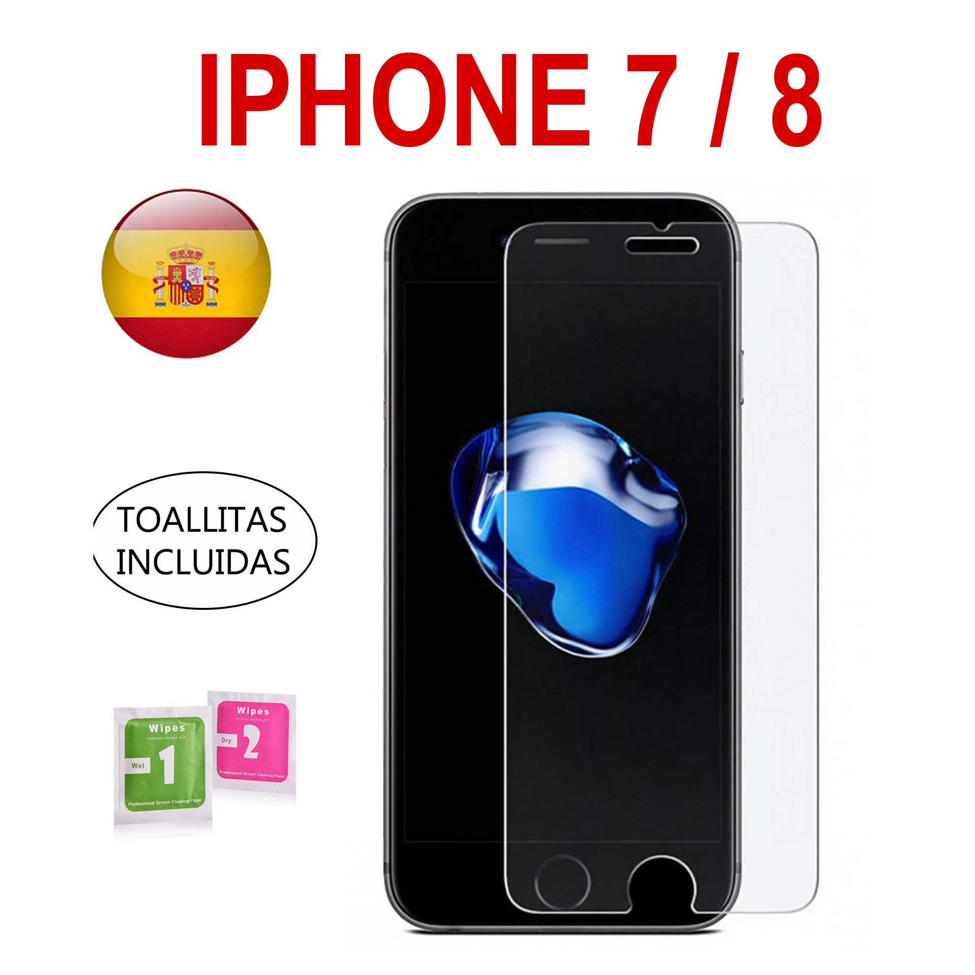 9H закаленное стекло для защиты экрана Apple Iphone 7 или 8 4 дюймов Премиум качество |