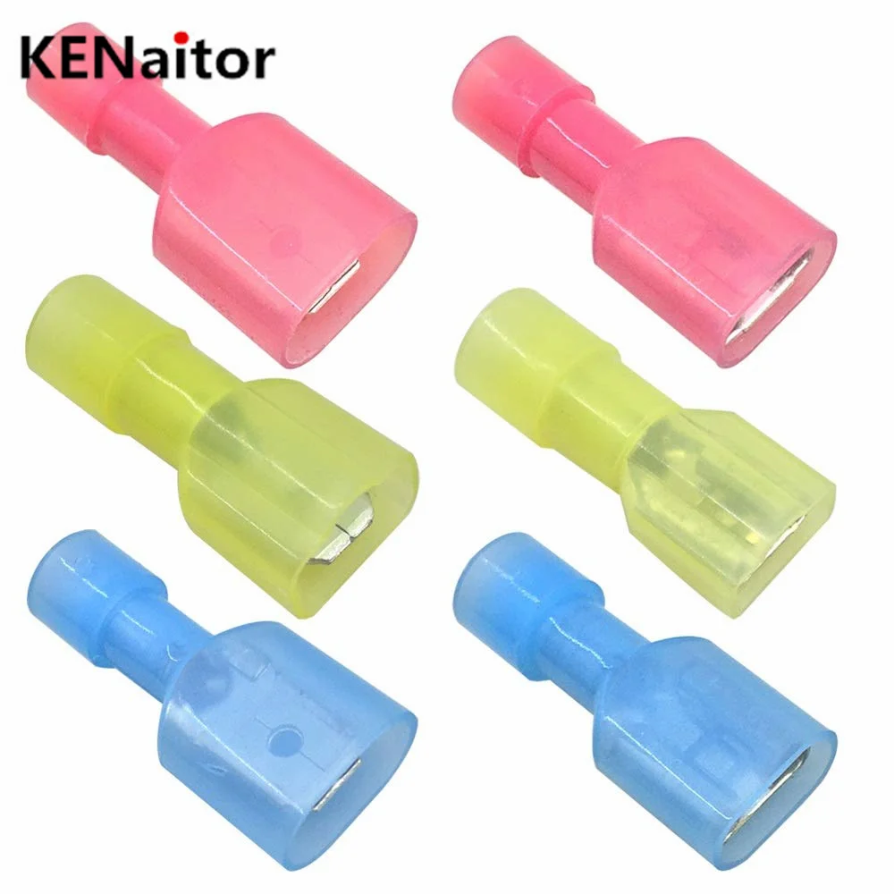 Обжимные клеммы для проводов с полной изоляцией штекер/гнездо быстрое