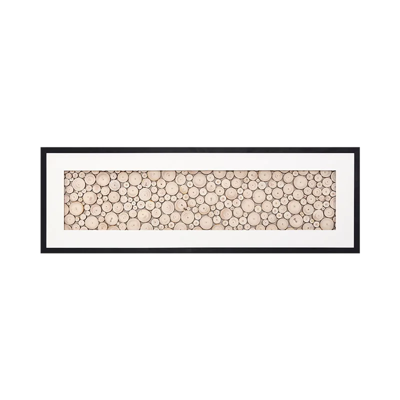 

TT Jingquan New Chinese Bedroom Bedside Decorative Painting Model Room Log Handmade Creative Physical Picture Living RoomHallway