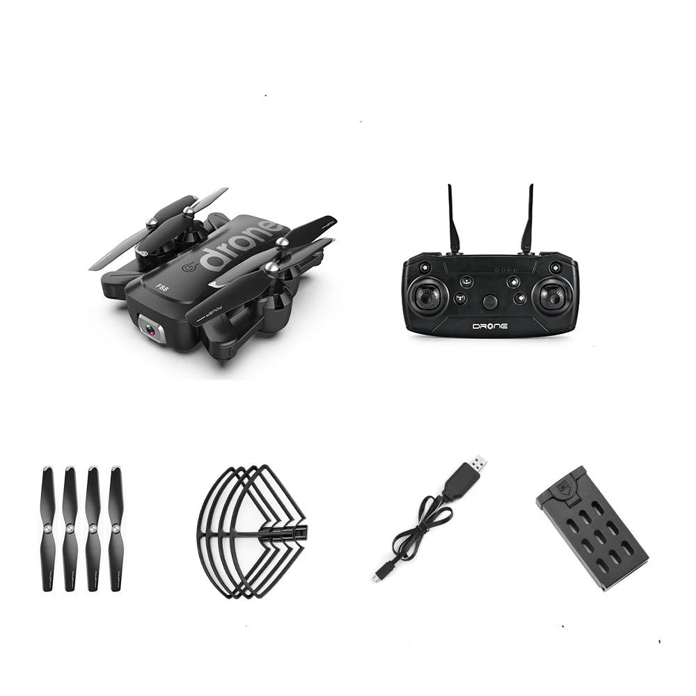 Wi Fi дрона с дистанционным управлением 4K двойной Широкий формат Камера