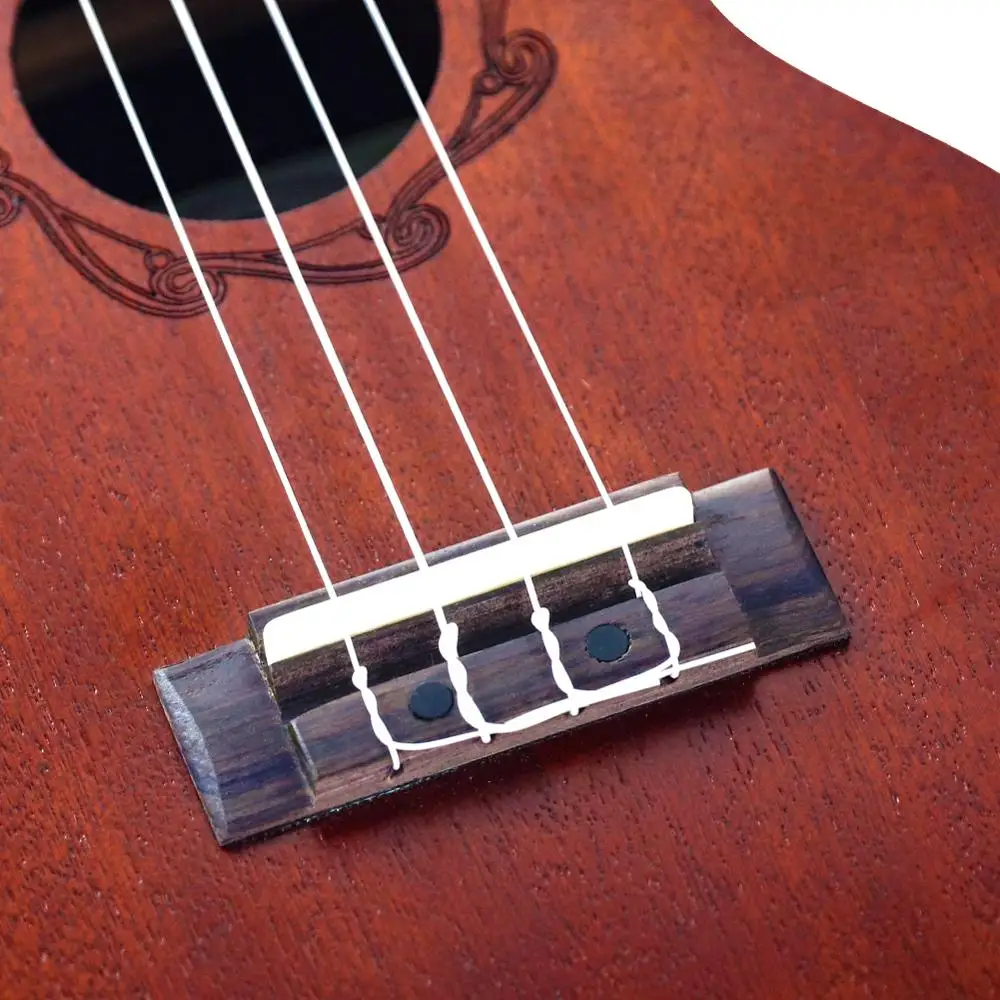 Сильный ветер укулеле 23 дюймов Ukelele концертный палисандр Акустическая гитара мини Гавайи полный комплект укулеле гитара для начинающих детей