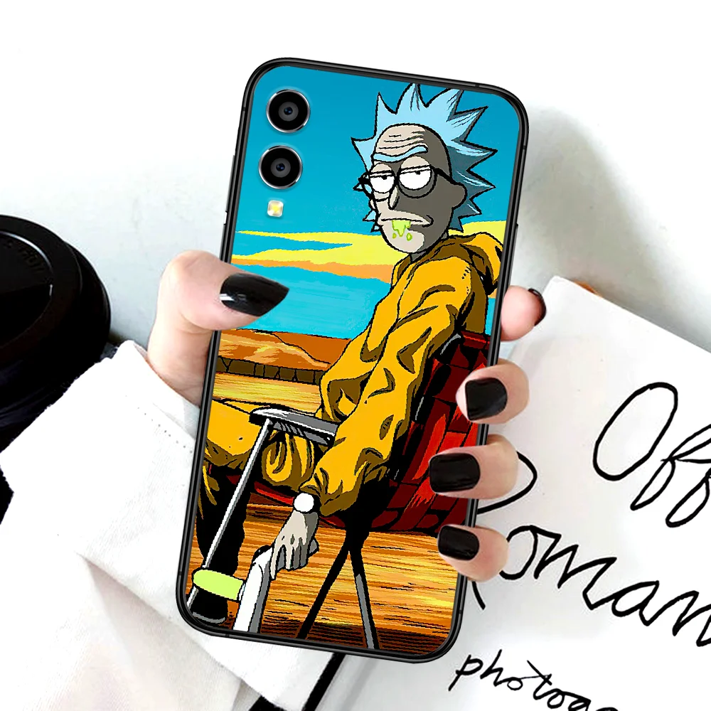 

Ricks Cartoon Morty Phone Case For Huawei Honor 6A 7A 7C 8 8A 8X 9 9X 10 10i 20 Lite Pro Play black Etui Luxury Funda 3D