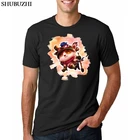 Стильная одежда, футболка Teemo, Мужская качественная хлопковая футболка, дизайнерский Повседневный Топ для мужчин