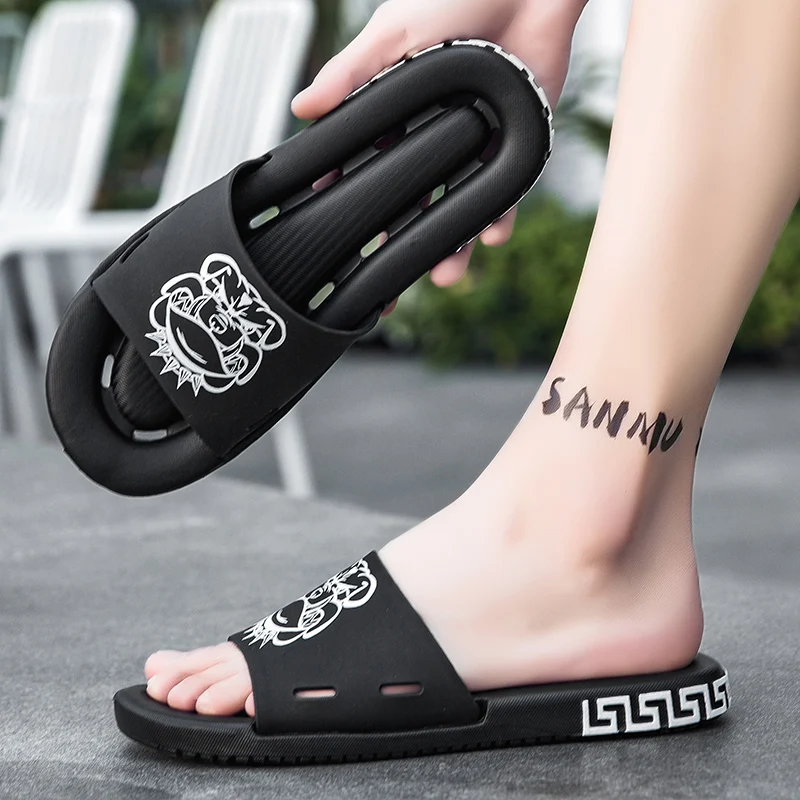 

Soft Simplicity Slippers Men Casual Shoes Thick Bottom Men's Sandals For Loafers Take A Shower Outdoor Breathable New 2021 Home