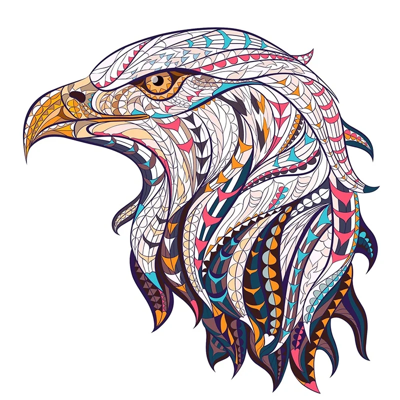 

Деревянная головоломка, пазл, набор, игрушка, интересные деревянные пазлы для взрослых, подарки для детей, игрушки, Орел