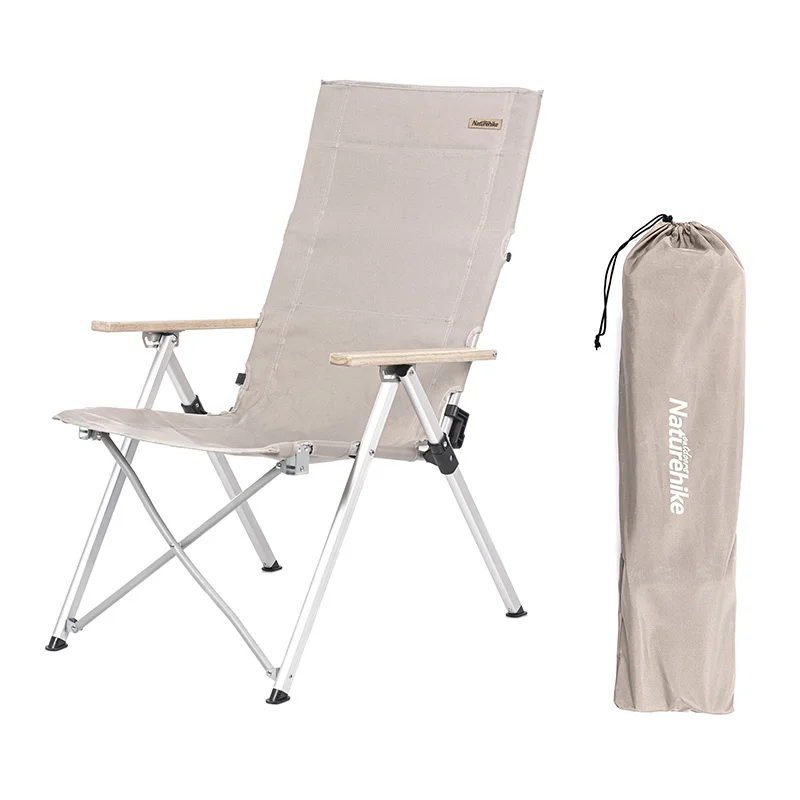 

Naturehike Outdoor Folding Chair Aluminum Alloy Portable Adjustable Reclining Camping Fishing Beach Chair Leisure Deck Chair
