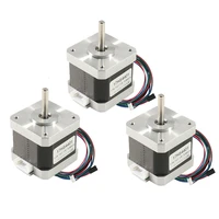 3pcs 3d printer motor 4 lead nema17 stepper motor 42 motor nema 17 motor 42bygh 1 5a 17hs4401 motor