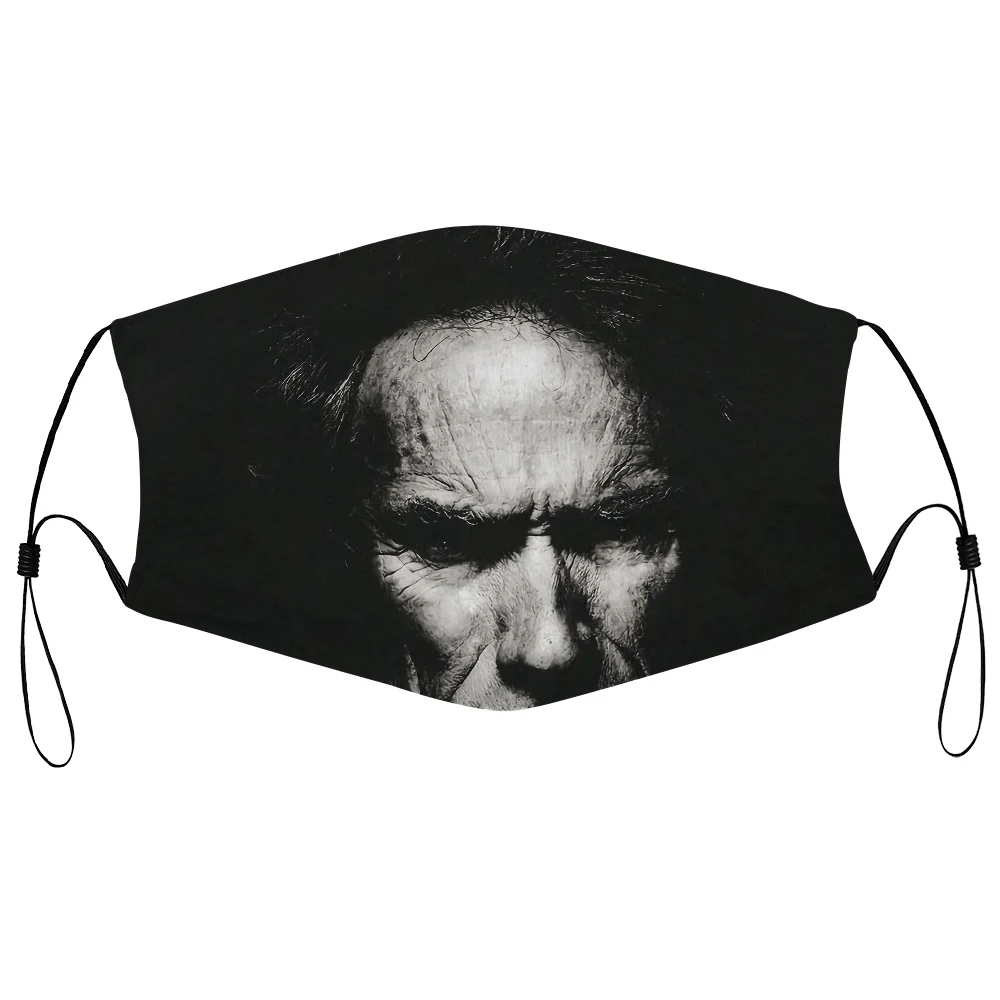 Пылезащитная маска с фильтром Clint Eastwood Мужская черная или темно серая S до 5XL Manco