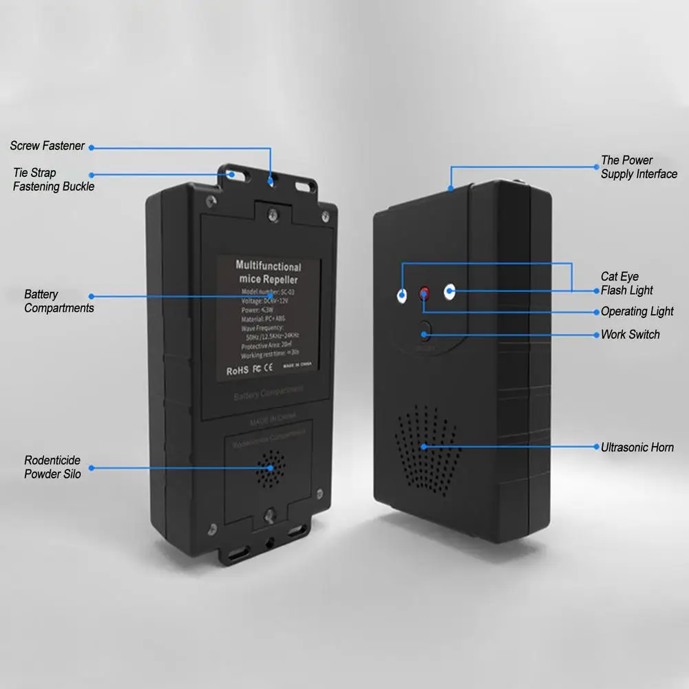 Отпугиватель животных для автомобиля профессиональный отпугиватель мышей