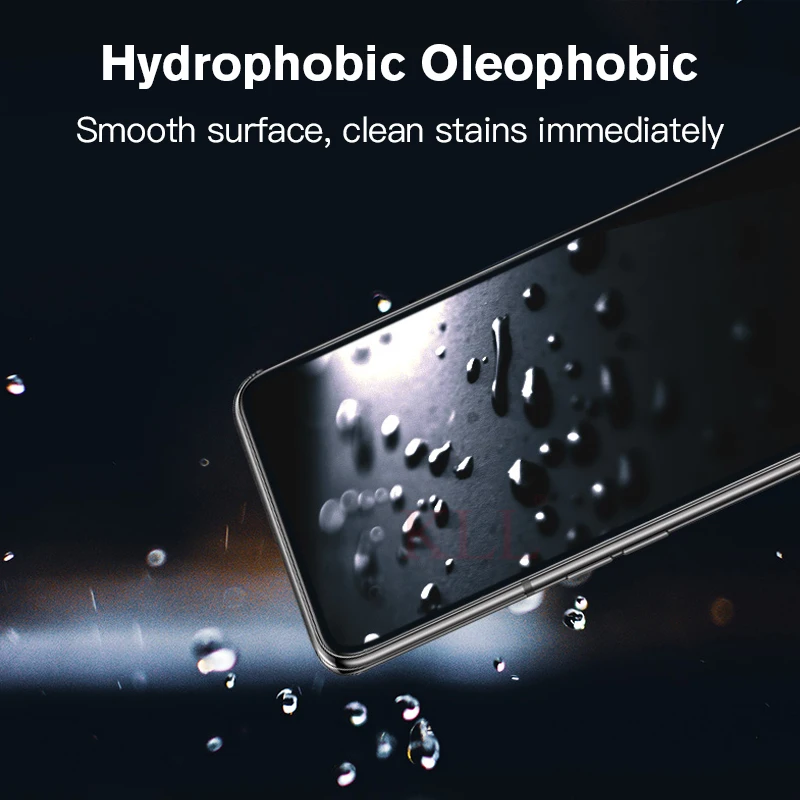 2pcs No Fingerprint Matte Tempered Glass for Samsung Galaxy S10 Lite A51 M31 M51 A71 A21 M11 A31 A41 A30 A50S Screen Protector
