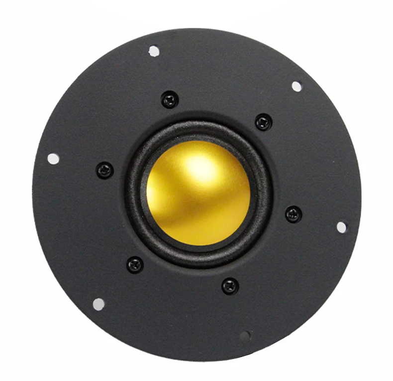 1PCS T&T DM-250 fever 5 Inch Dome Golden Silk Film Steamed Bun Midrange Speaker Driver Unit 8ohm 150W D145mm Nobsound enlarge