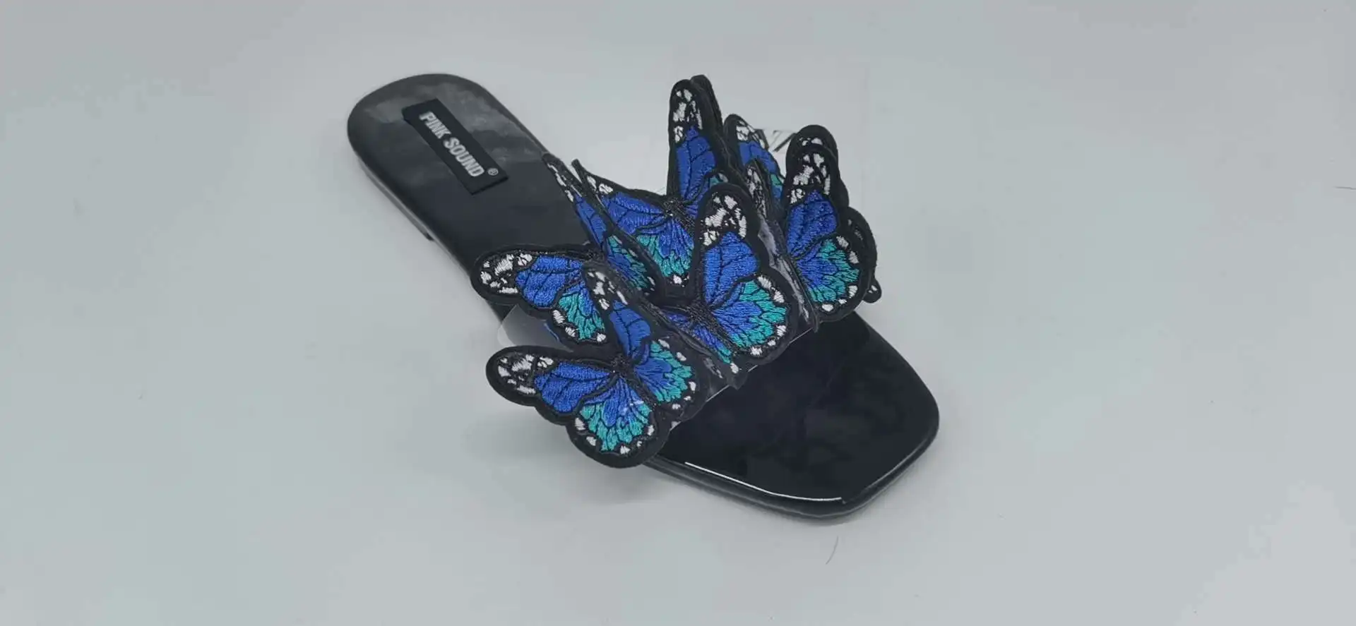 

Fashion Women Bohemian Summer Shoes Open Toe Beach Flat Butterfly Ladies Slippers Wholesale Female Slides Zapatos De Mujer