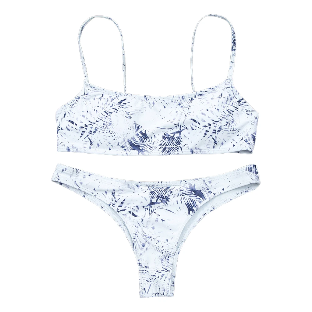 

Womens Swimwear Set, Womens Swimwear Set Solid Color Bikini Set Triangle Swimsuit Low Waist Shorts