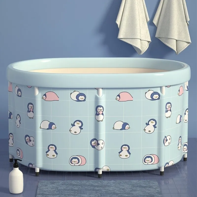

Baby Shining Baby Bathtub Baby Swimming Bucket Pool Adult Bathing Bucket Folding Bath Bucket Household Children Bathing Bucket