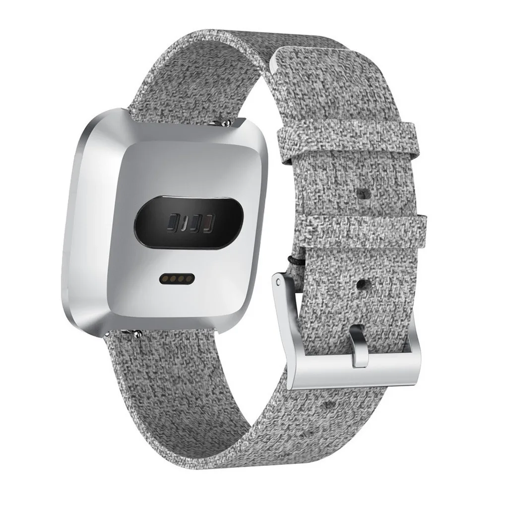 Ouhaobin ремешок для Fitbit Versa 2 Band Роскошные тканые тканевые ремешок сменный Браслет для Fitbit Versa 2 ремешок 910#2