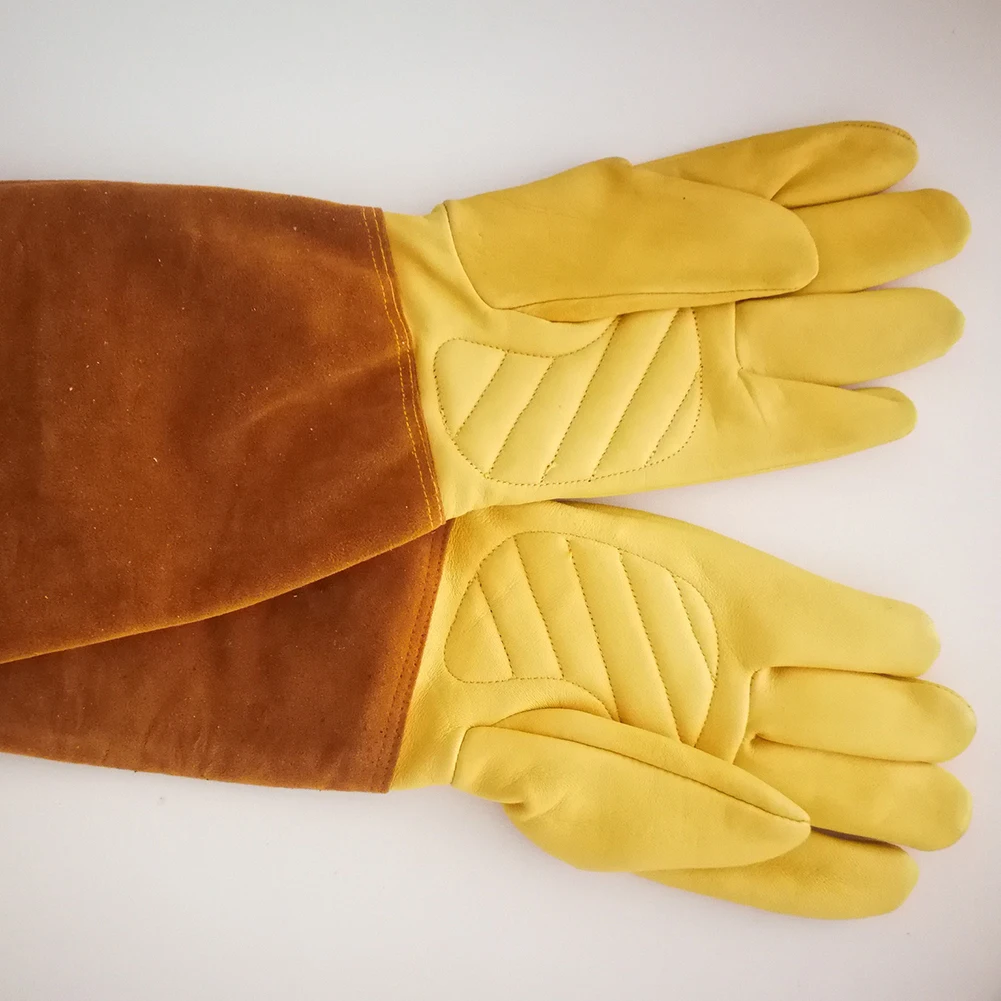 

1Pair Breathable Beekeeping Gardening Pruning Protective Long Sleeves Gloves Protective Long Sleeves Gloves Protective Long Slee