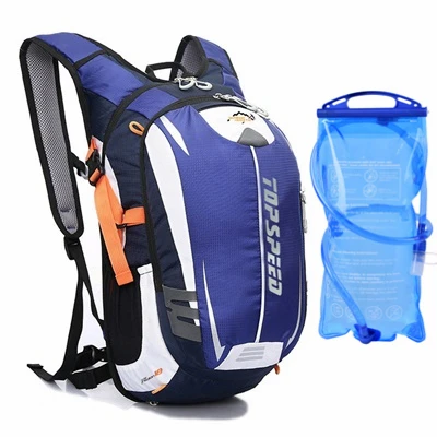 with water bag 18L водонепроницаемый велосипедный рюкзак для мужчин и женщин MTB велосипед с сумкой для воды Спорт Велоспорт Туризм кемпинг гидратация Велоспорт сумки рюкзак - Цвет: with water bag