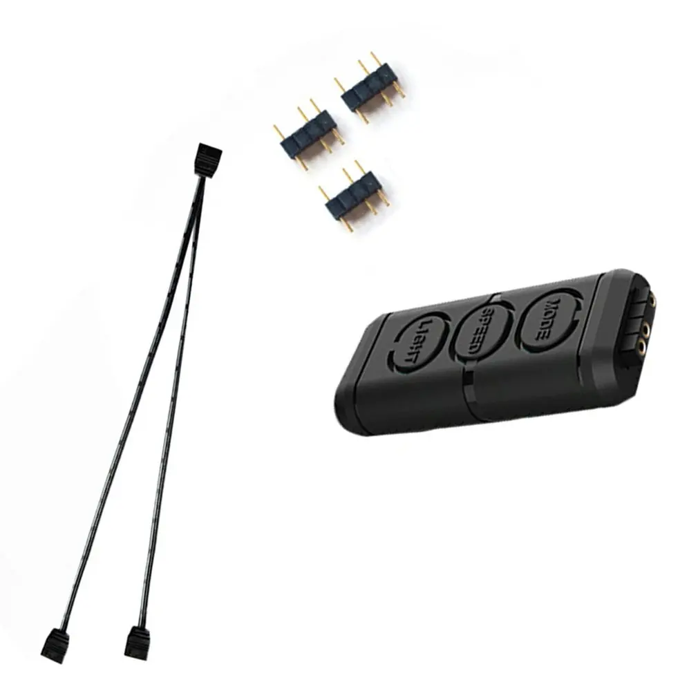 12 В и 5 в RGB вентилятор светильник контроллер бар содержит от 1 до 3 расширенной