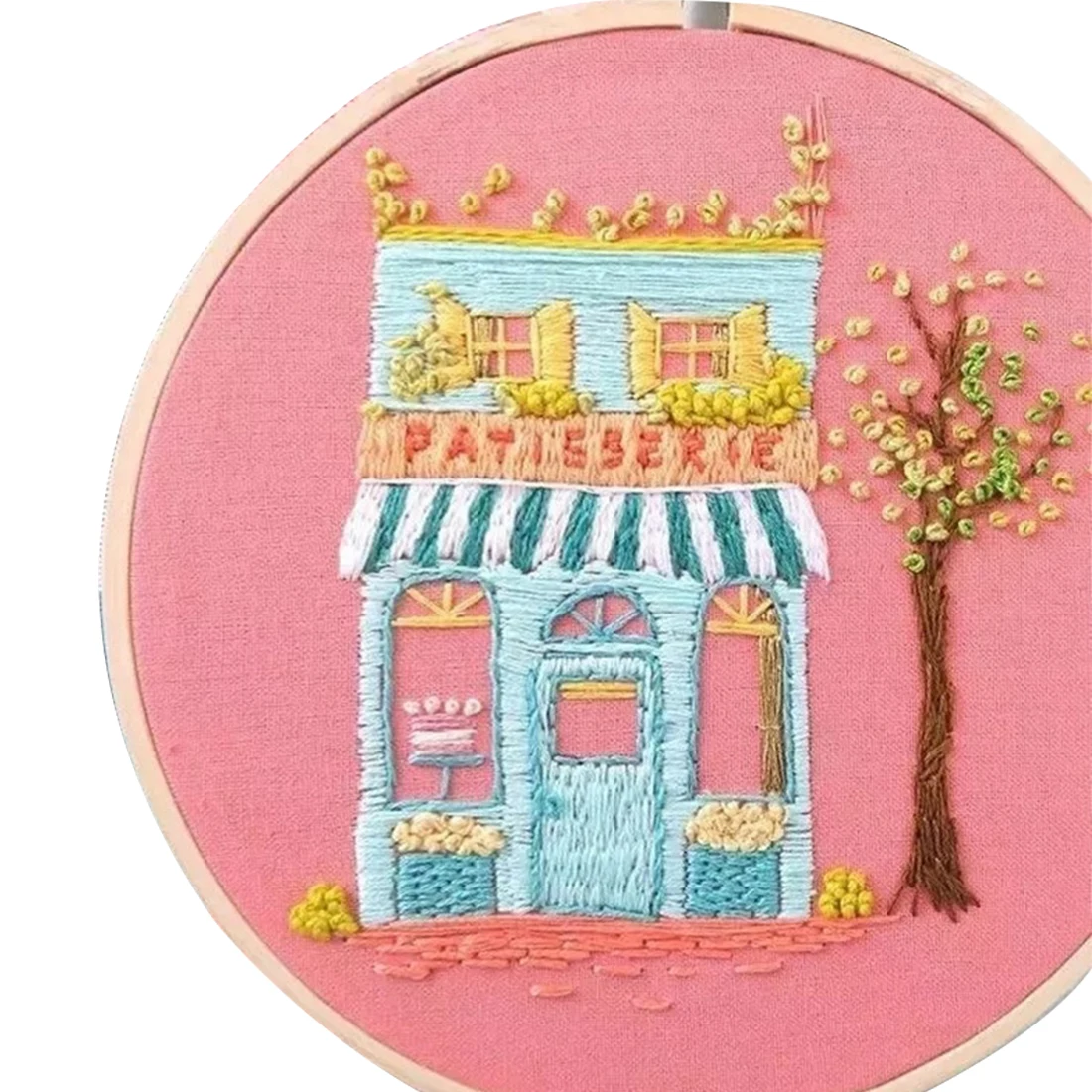 Набор вязальных шерстяных ковриков для рукоделия шерстяная вышивка 15x15 см