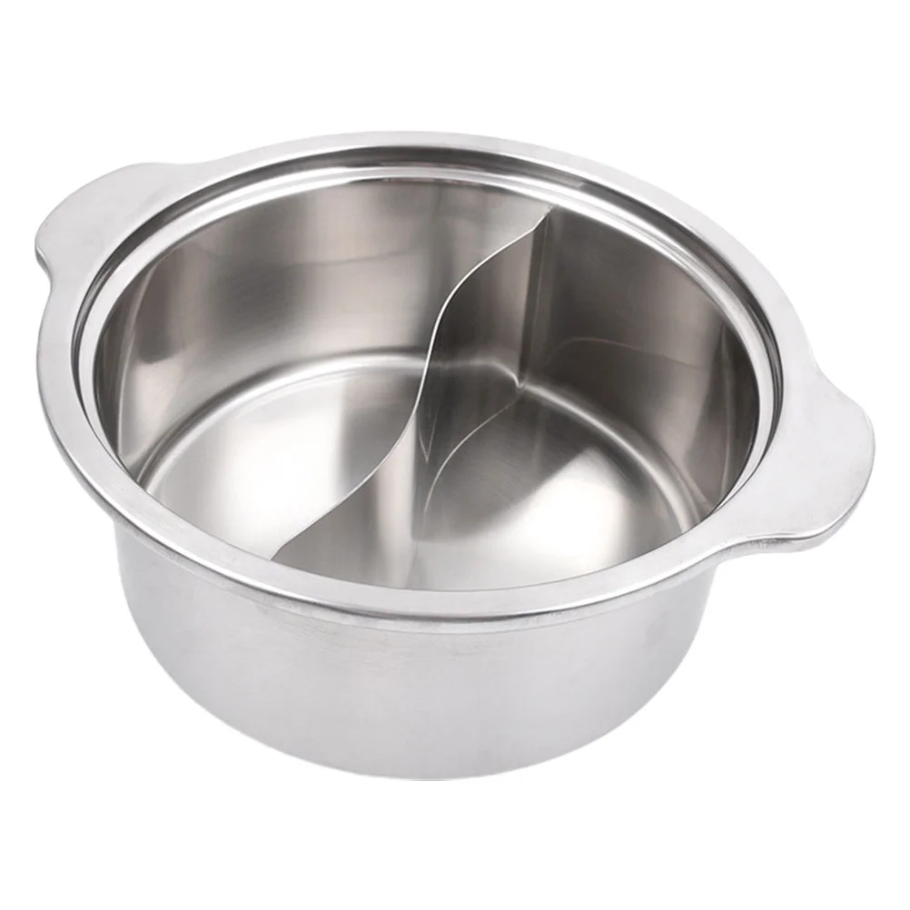 

1pc Multi-purpose Pot Restaurant Soup Pot Kitchen Stainless Steel Pot Mini Pot