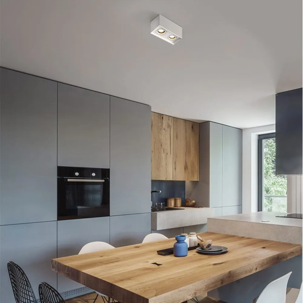 Gu10 точечная лампа поверхностного монтажа светодиодные светильники лампы