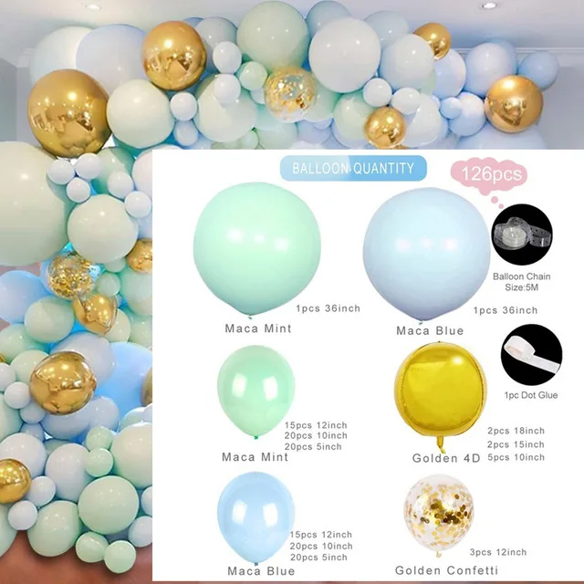 blue green Золотая коробка, прозрачная, с именем, возраст, коробка для девочек и мальчиков, для детского душа, украшения для ребенка 1, 1, 1, 1, для дня рождения, Декор, подарок, принадлежности для детского душа - Цвет: blue green