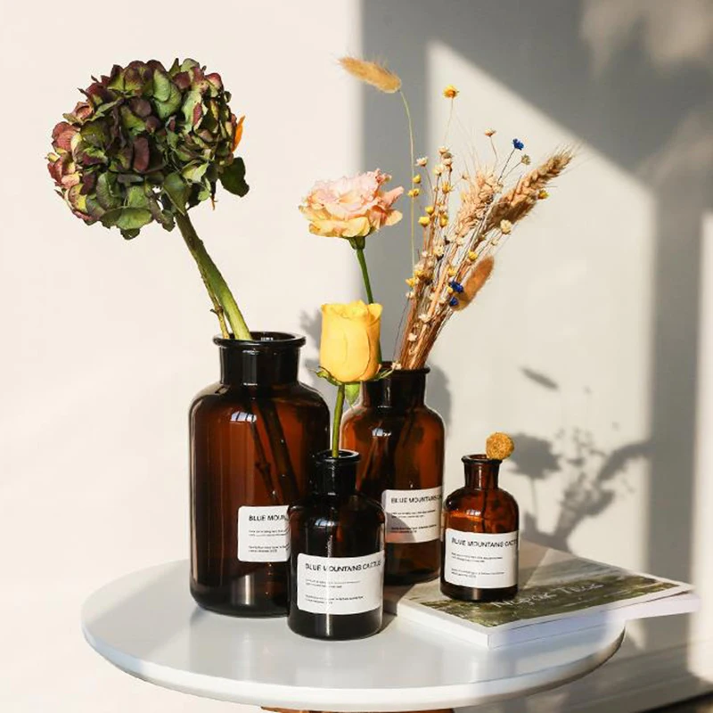 Нордические стеклянные банки для хранения Скандинавская шикарная Большая