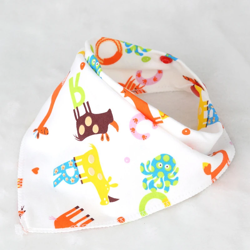 3 шт. бандана для малышей мягкие нагрудники из натурального хлопка детский