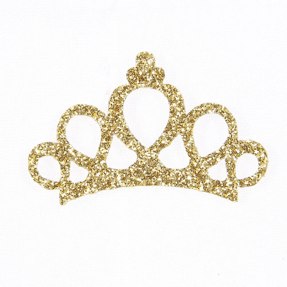 Nishine 30 шт./лот блестящая мини корона для волос ручной работы девочек аксессуары