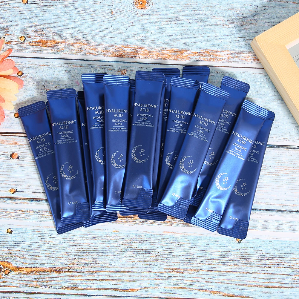 

Hyaluronic Acid Skin Brightening Mask Moisturizing Repair Mask Serum 4ml x 20 Bags Face Mask