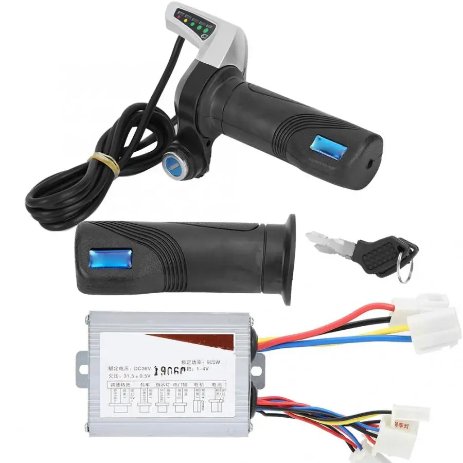36 в 500 Вт Электрический велосипед Скутер контроллер скорости светодиодный
