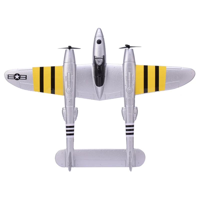 FX-816 моделирование P38 самолет 2 4 GHz RC 2CH модель самолета с фиксированным крылом