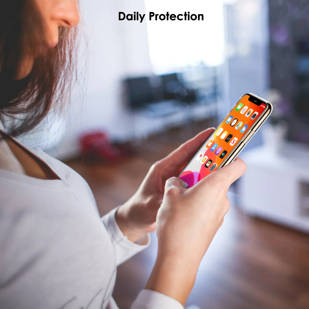 10 шт. полное покрытие из закаленного стекла для iPhone 11 Pro MAX защита экрана 9H