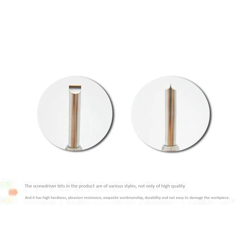 

Assortment of 10Pcs Anti-Skip T Shape Watch Screwdriver Tip 0.6-3.0mm Size for KW 2.0mm Screwdriver