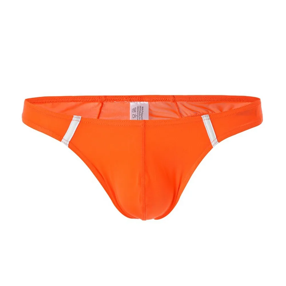 

Fashion Bikini Briefs Men Sexy Underwear Convex Pouch Underpants Low Waist Thong Breathable Shorts Трусы Мужские