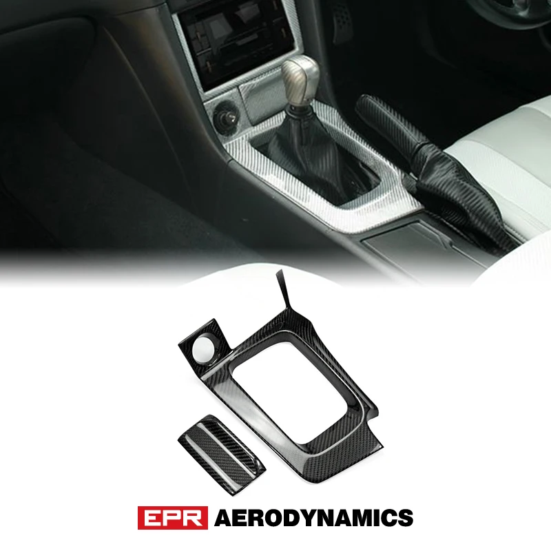 Автомобильный Стайлинг для Nissan R34 GTR карбоновое волокно Шестерня объемная и