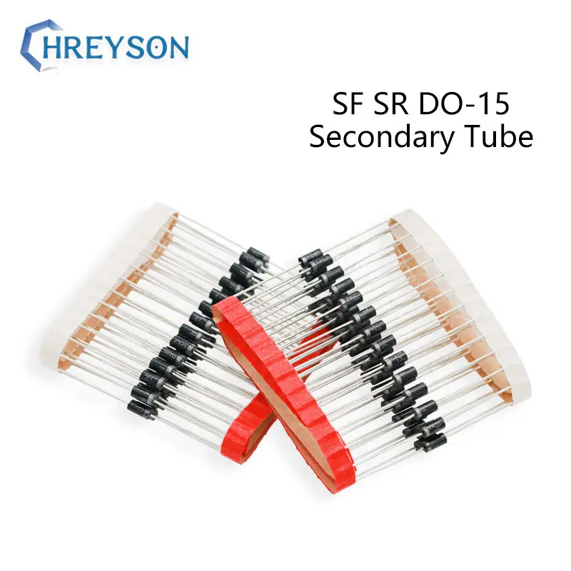 20 шт супер быстрое восстановление выпрямительного диода DO-15 2A 600V SF28 SF26 SF22 SF24 SR2100 SR2150 SR2200 SR260 SR240 электронный Diy Kit