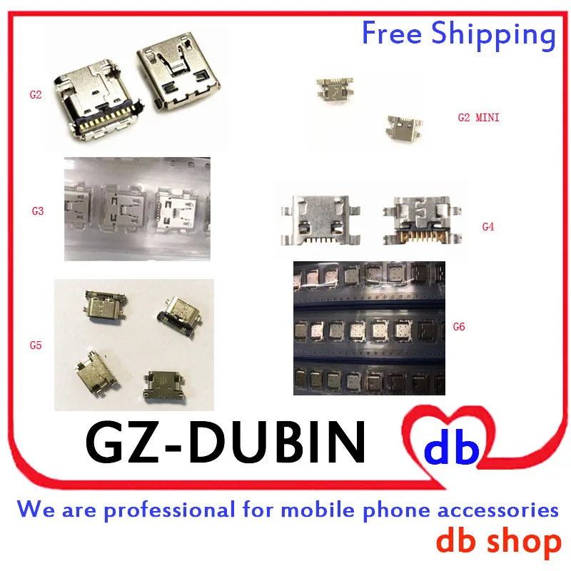 Для LG G2mini G2 Mini D618 D620 D800 G3 D850 G4 G5 G6 V20 V30 F500 micro usb зарядный разъем штепсельная розетка